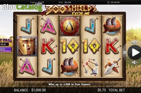 Οθόνη5. 300 Shields Extreme Κουλοχέρης