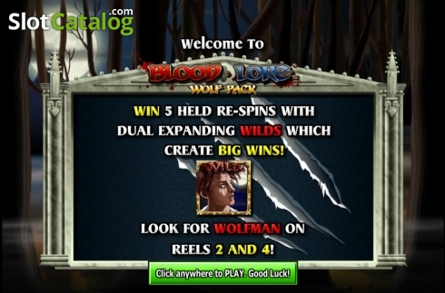 Οθόνη2. Bloodlore Wolf Pack Κουλοχέρης 