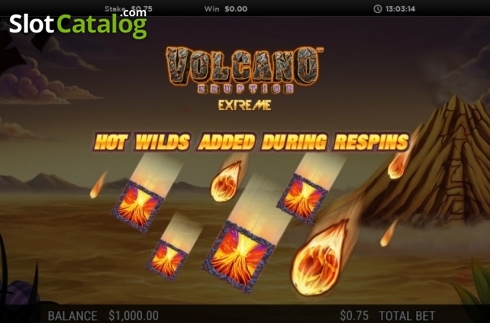 Οθόνη2. Volcano Eruption Extreme Κουλοχέρης