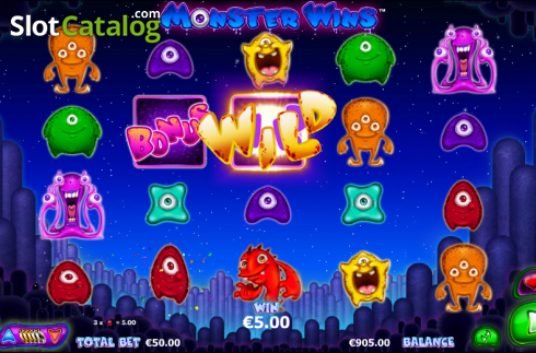 Αγριος. Monster Wins Κουλοχέρης