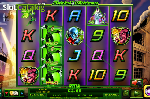 Αγριος. Green Lantern (NextGen) Κουλοχέρης