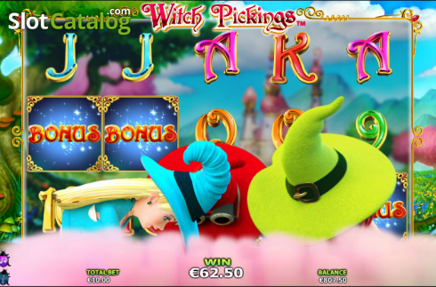 Παιχνίδι μπόνους Οθόνη 2. Witch Pickings Κουλοχέρης