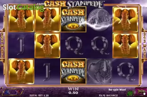 Οθόνη5. Cash Stampede Κουλοχέρης 