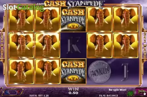 Οθόνη6. Cash Stampede Κουλοχέρης 