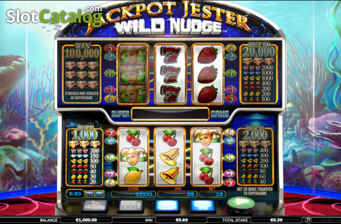 Άγρια 1. Jackpot Jester Wild Nudge Κουλοχέρης