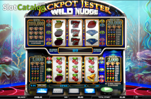 Νίκη. Jackpot Jester Wild Nudge Κουλοχέρης