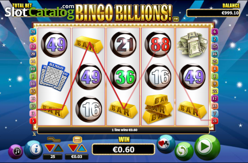 Νίκη. Bingo Billions Κουλοχέρης