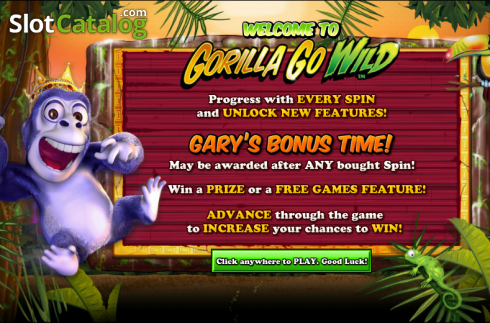 Χαρακτηριστικά παιχνιδιού 1. Gorilla Go Wild Κουλοχέρης