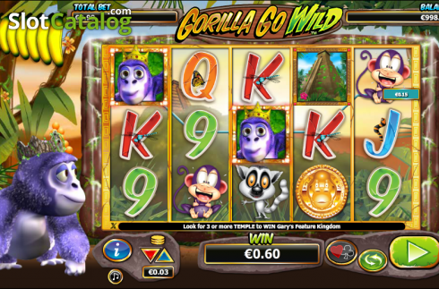 Αγριος. Gorilla Go Wild Κουλοχέρης