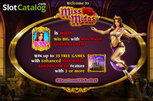 Χαρακτηριστικά παιχνιδιού 1. Miss Midas Κουλοχέρης