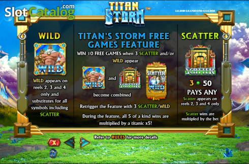 Πίνακας πληρωμών 1. Titan Storm Κουλοχέρης 