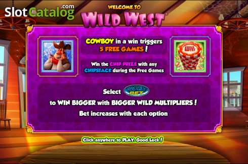 Τα χαρακτηριστικά του παιχνιδιού. Wild West (NextGen) Κουλοχέρης