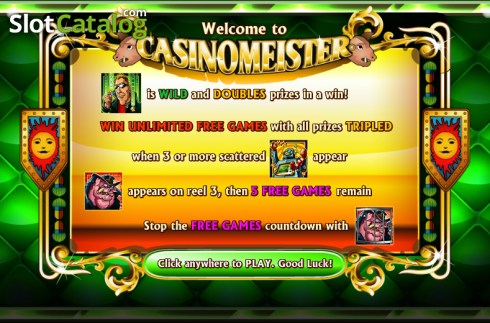 Τα χαρακτηριστικά του παιχνιδιού. Casinomeister Κουλοχέρης
