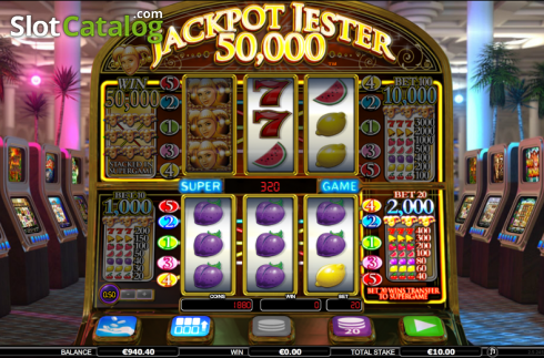 Οθόνη 2. Jackpot Jester 50k Κουλοχέρης