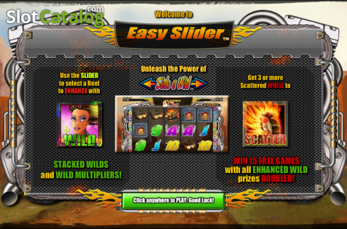 Χαρακτηριστικά παιχνιδιού 1. Easy Slider Κουλοχέρης