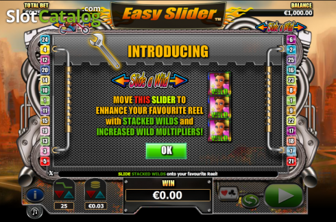 Χαρακτηριστικά παιχνιδιού 2. Easy Slider Κουλοχέρης