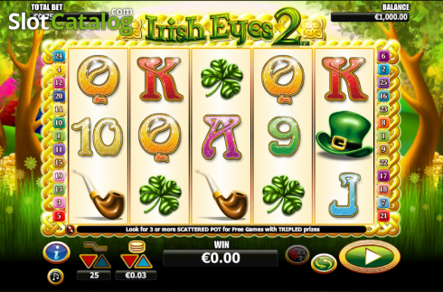Ροδέλες. Irish Eyes 2 Κουλοχέρης