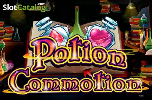 Potion Commotion Λογότυπο Potion Commotion Λογότυπο