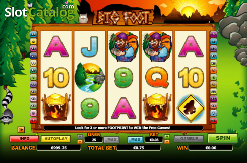 Ροδέλες. Big Foot (NextGen) Κουλοχέρης