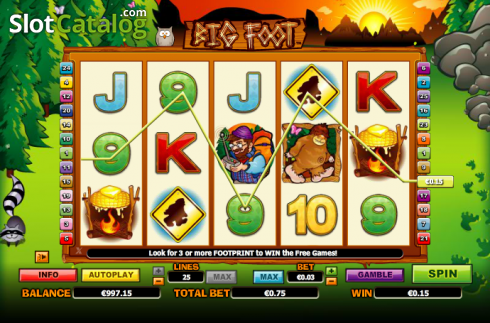 Νίκη. Big Foot (NextGen) Κουλοχέρης