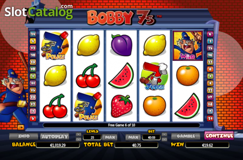 Ροδέλες. Bobby 7's Κουλοχέρης