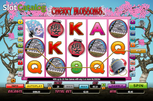 Νίκη. Cherry Blossoms Κουλοχέρης 