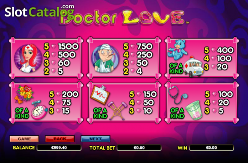 Πίνακας πληρωμών 2. Doctor Love Κουλοχέρης