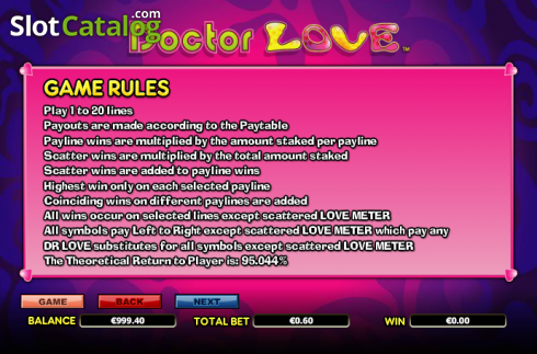 Πίνακας πληρωμών 4. Doctor Love Κουλοχέρης