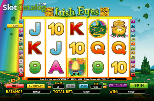Αγριος. Irish Eyes Κουλοχέρης