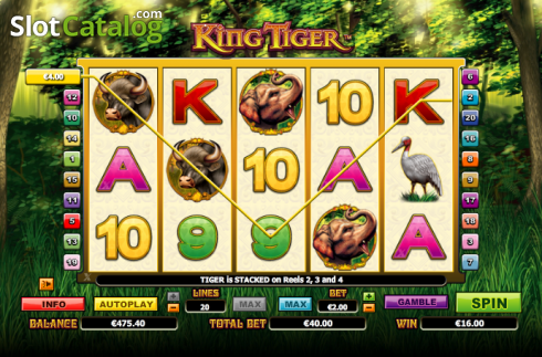 Νίκη. King Tiger Κουλοχέρης