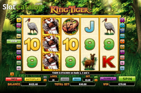 Αγριος. King Tiger Κουλοχέρης