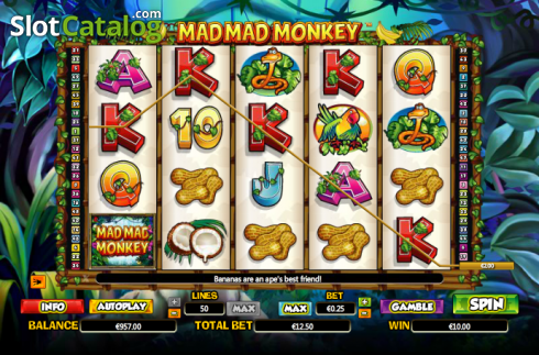 Νίκη. Mad Mad Monkey Κουλοχέρης
