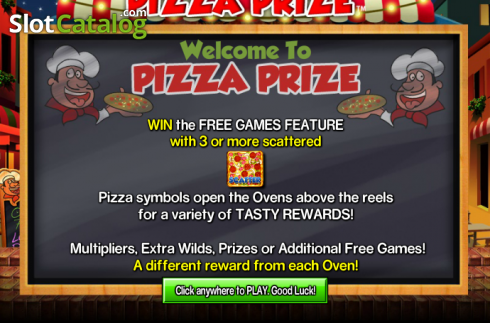 Τα χαρακτηριστικά του παιχνιδιού. Pizza Prize Κουλοχέρης 