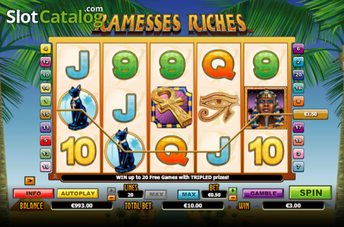 Νίκη. Ramesses Riches Κουλοχέρης