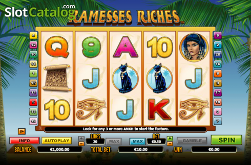 Ροδέλες. Ramesses Riches Κουλοχέρης