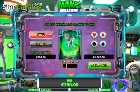 Οθόνη7. Manic Millions Κουλοχέρης