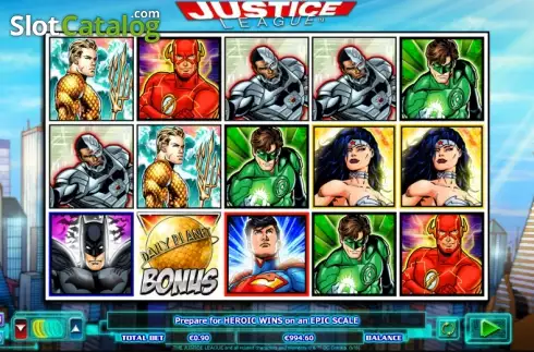 Ροδέλες. Justice League (NextGen) Κουλοχέρης