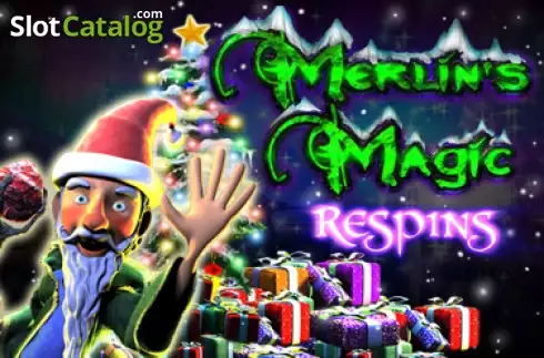 Merlins Magic Respins Christmas Λογότυπο Merlins Magic Respins Christmas Λογότυπο