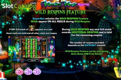 Οθόνη4. Merlins Magic Respins Christmas Κουλοχέρης