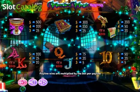 Οθόνη5. Merlins Magic Respins Christmas Κουλοχέρης