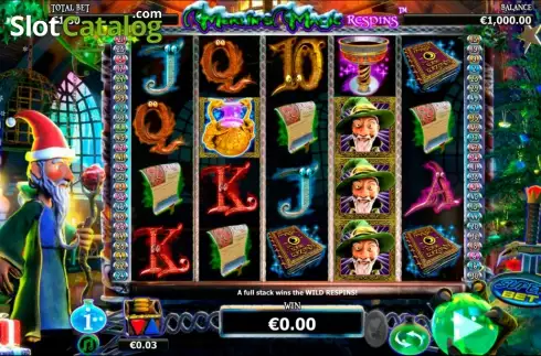 Οθόνη9. Merlins Magic Respins Christmas Κουλοχέρης