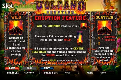 Οθόνη2. Hot Hot Volcano Κουλοχέρης