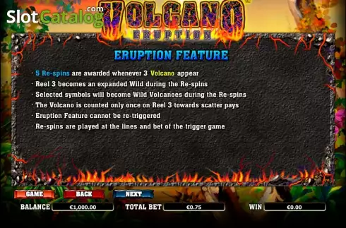 Οθόνη4. Hot Hot Volcano Κουλοχέρης