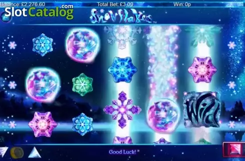 Οθόνη 2. Snowflakes Κουλοχέρης