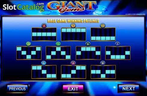 Οθόνη5. Giant Gems Κουλοχέρης