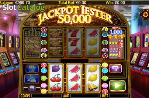 Οθόνη 2. Jackpot Jester 50,000 Κουλοχέρης 