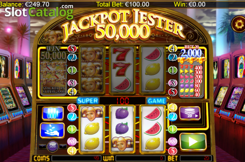 Οθόνη 4. Jackpot Jester 50,000 Κουλοχέρης 