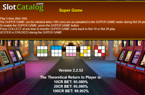 Πίνακας πληρωμών 3. Jackpot Jester 50,000 Κουλοχέρης 