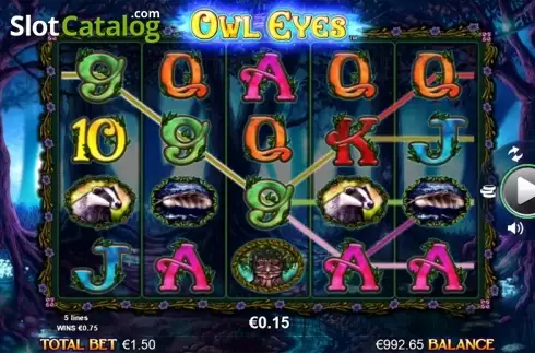 Οθόνη 3. Owl Eyes NEW Κουλοχέρης