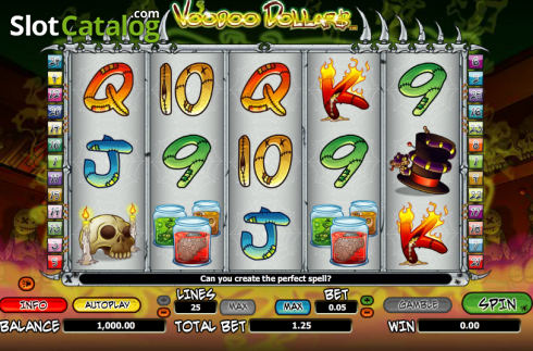 Οθόνη9. Voodoo Dollars Κουλοχέρης